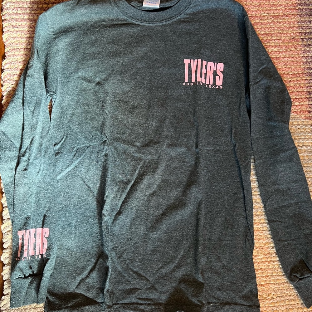 TYLER’S Apparel gray Austin, TX long sleeve shirt